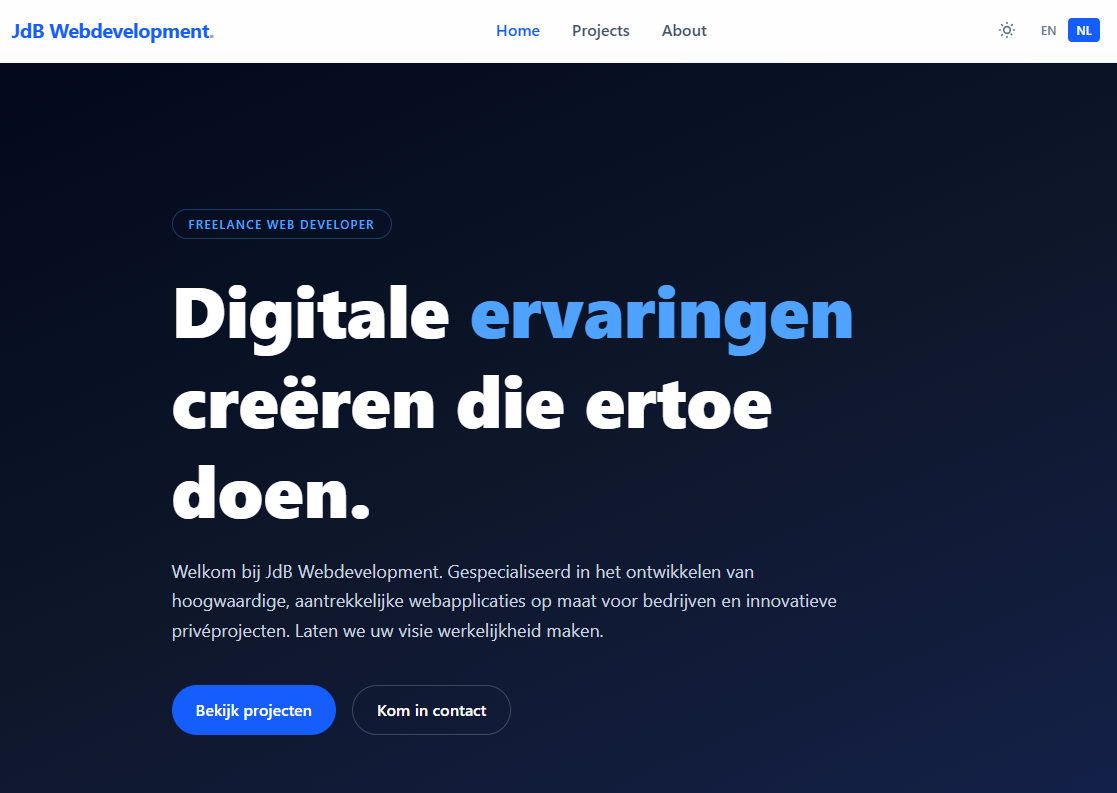 JdB Webdevelopment